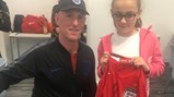 Olivia attends England Talent Day