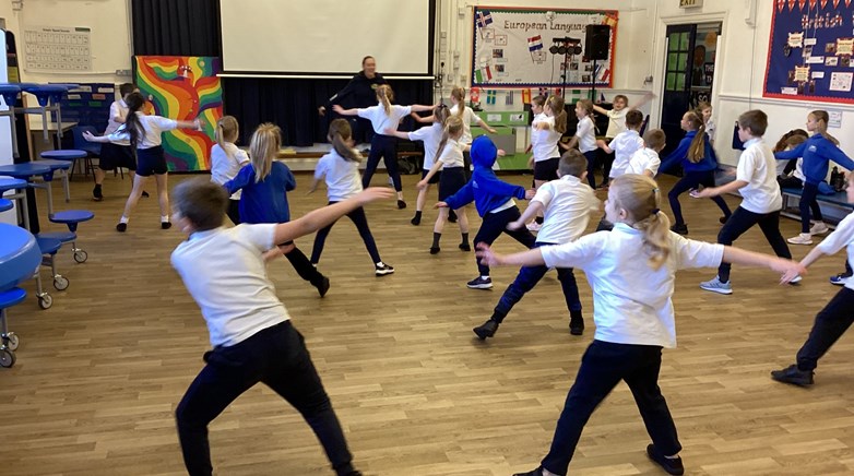Year 2 and 4 Zumba