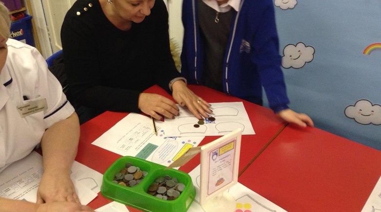 Community maths morning is a big hit!