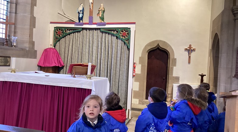 Receptions visit to St. John