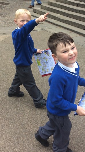 Royal Reception class visit Durham Castle