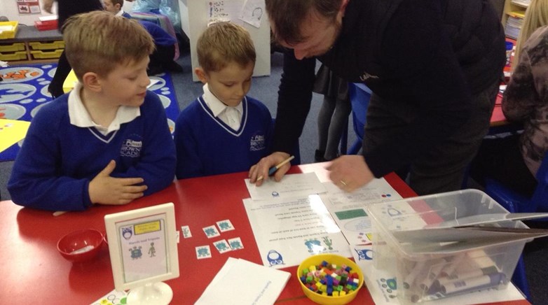 Community maths morning is a big hit!