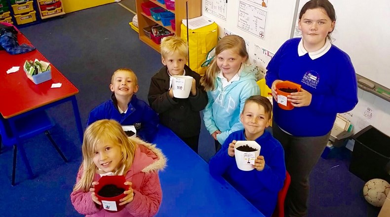 Glorious gardening club get to work