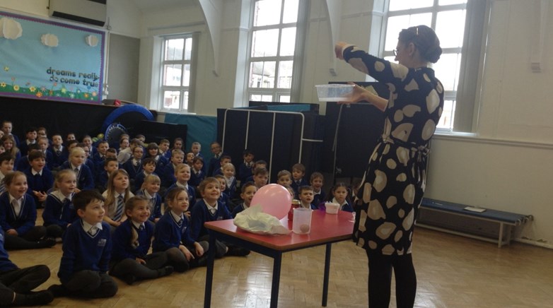 Science afternoon causes a stir... 