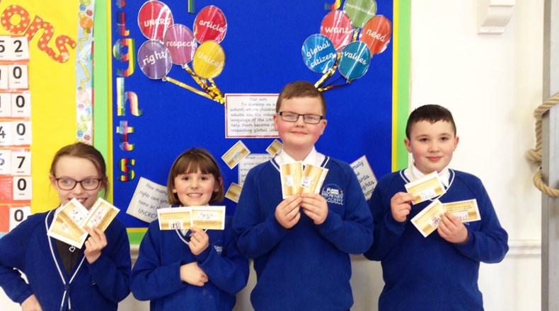 We want to be a rights respecting school!