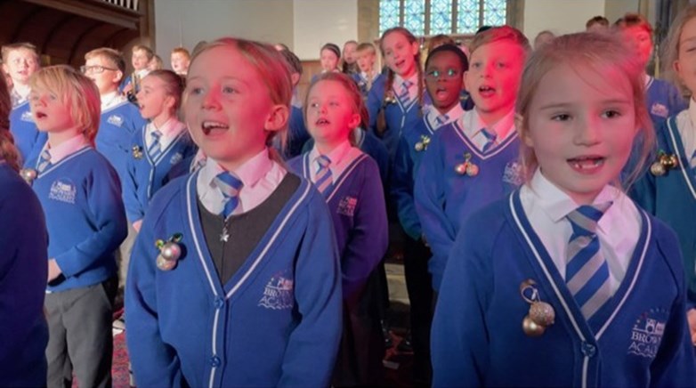 Key Stage 2 carol service