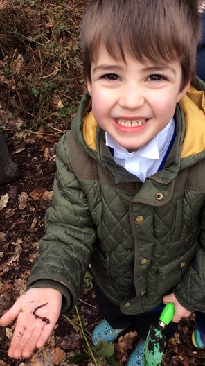 Reception spend the day at the Farm