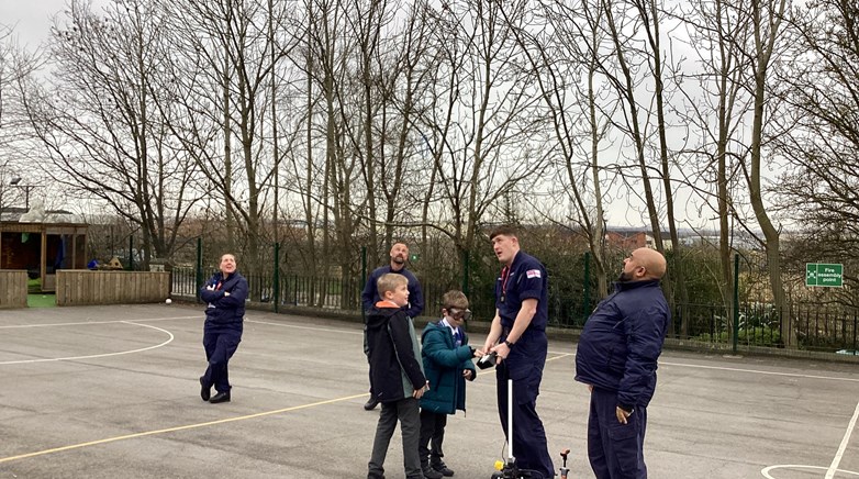 Royal Navy visit