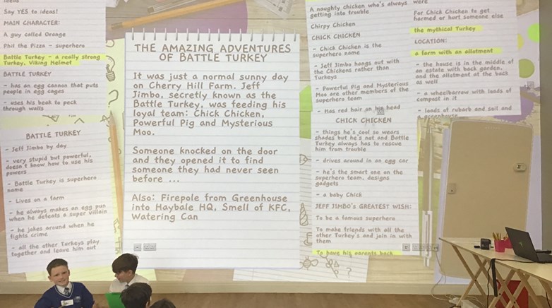 Y5 story writing trip 