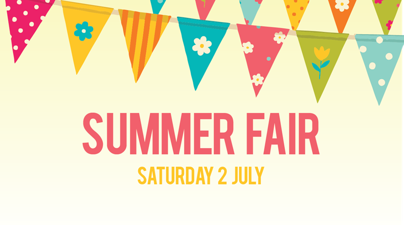 Summer fair - Saturday 2 July