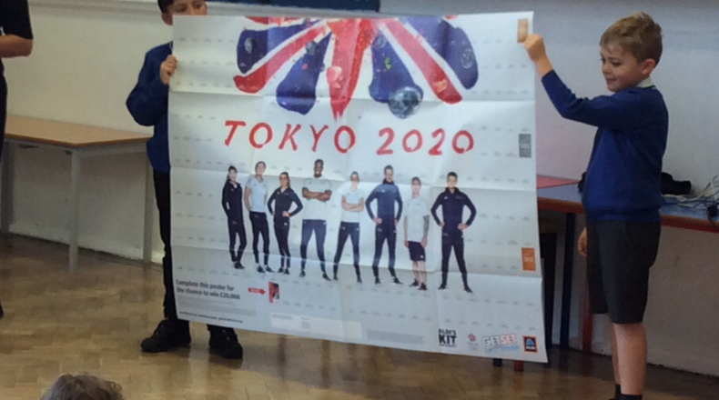 Team Gb browney poster