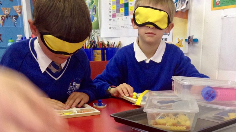 Visual impairment awareness session