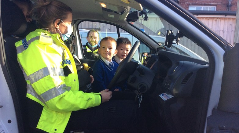 Police visit