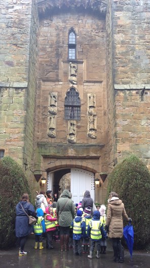 Year 1 and 2 visit Lumley Castle