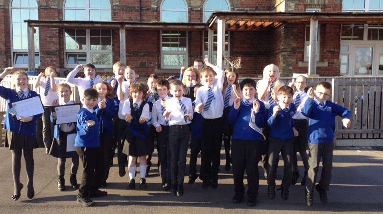 Year 4 and 5 discover treasure! 