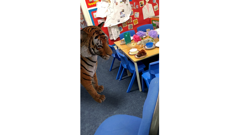 Tiger who came to tea