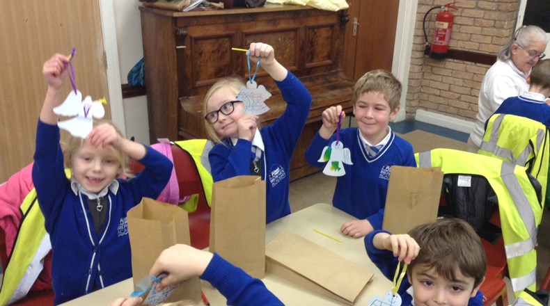 Year 1 and 2 go on a Christmas journey... 