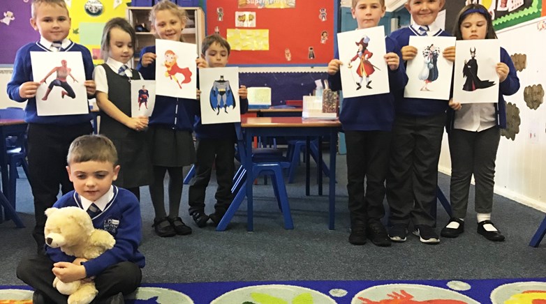 Year 2 superheroes! 