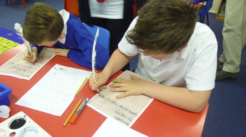 Magna Carta lesson at Browney