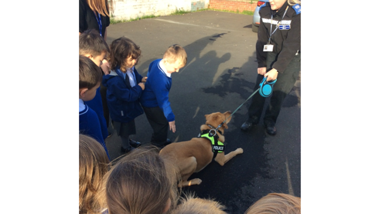 Police visit