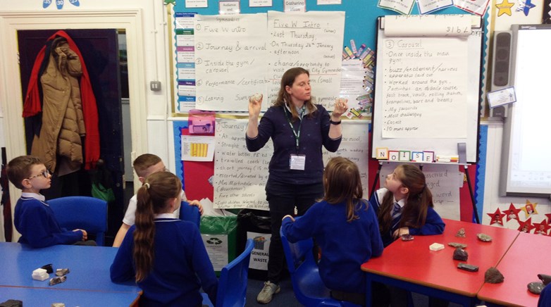 Scientist visits Browney 