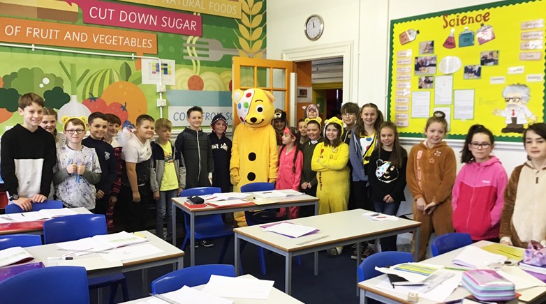 Browney supports Children in Need