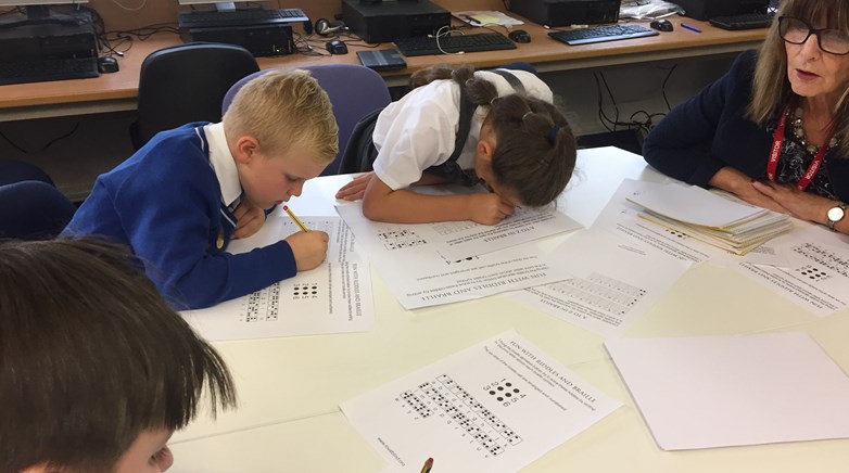 We love Braille club! 