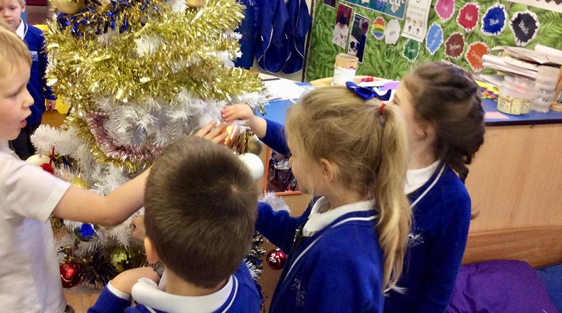 Reception learn about the importance of Christmas