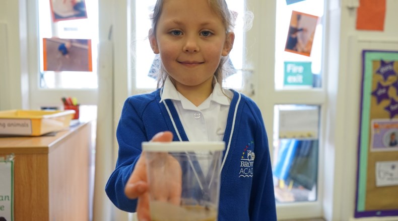 New friends in reception...