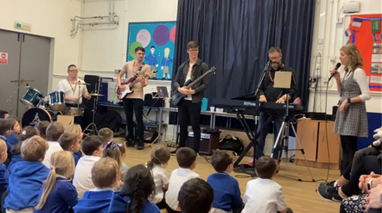 Local church band